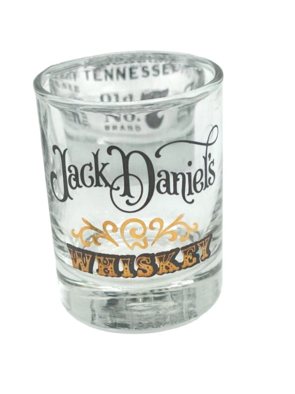 Jack Daniels Glass Set Of 6 With 4 Shot Glasses & 2 Whiskey Glasses